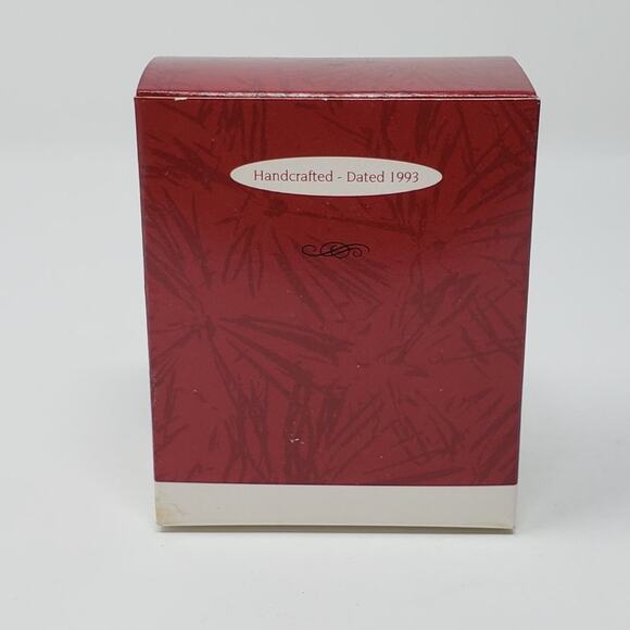 1993 Hallmark Godchild Handcrafted Keepsake Holiday Christmas Ornament. - Picture 2 of 6